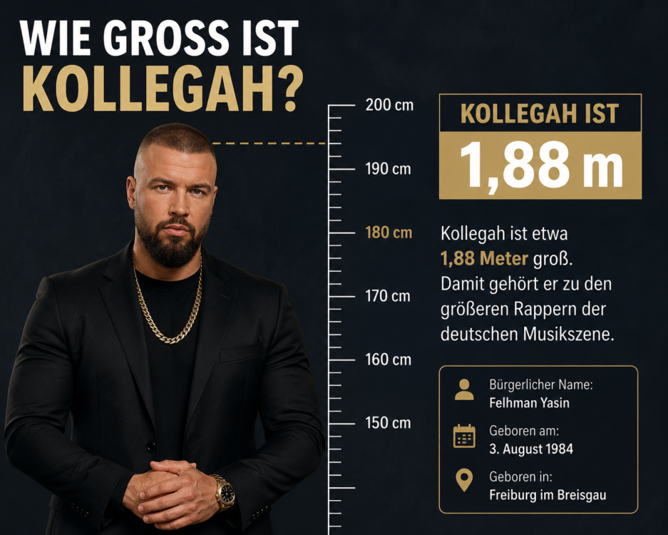 wie groß ist kollegah