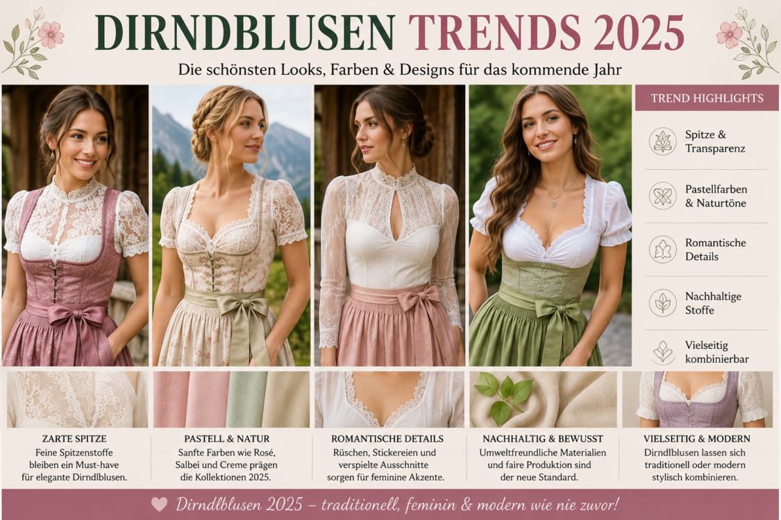dirndlblusen trends 2025