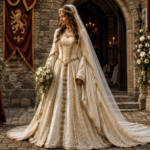 mittelalterliches hochzeitskleid