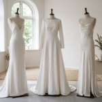 schmuckdesignerin minimalistische brautkleider
